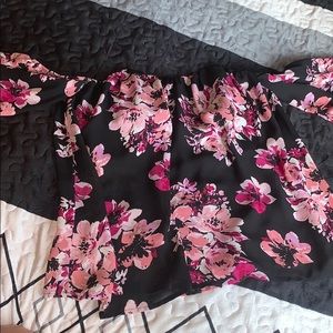 Off the shoulder shirt